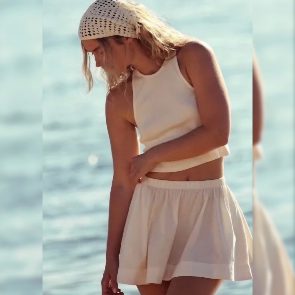 Free People Free-est Milani Set Coconut Milk White NWT
